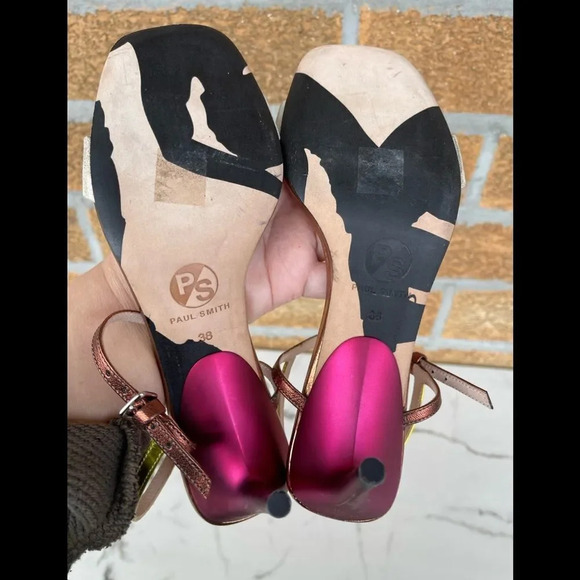 PS Paul Smith high heel sandals size 38/7.5 - Picture 6 of 9